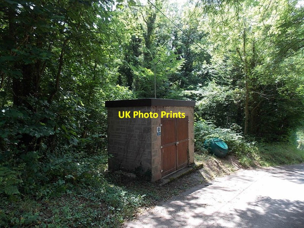 Photo 6"x4" Utilities box and a grit bin, Llanstephan Llanstephan c2013
