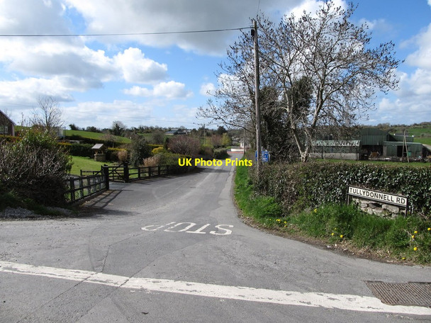 Photo 6"x4" Tullydonnell Road at its junction with Carrive Road Forkhill c2013