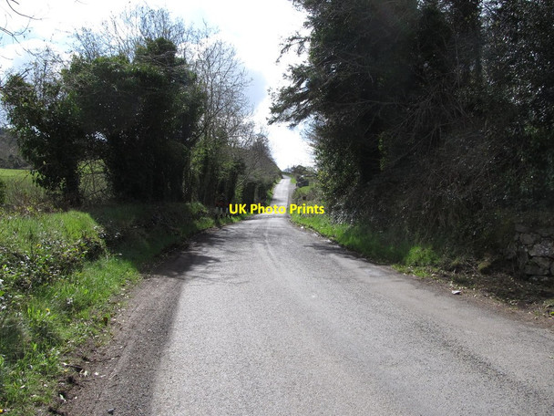 Photo 6"x4" View south-eastwards along Carrive Road Forkhill c2013