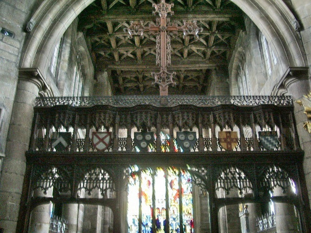 Photo 6"x4" St Wilfrid's Parish Church, Standish, Chancel screen Standish\/SD5610 c2008