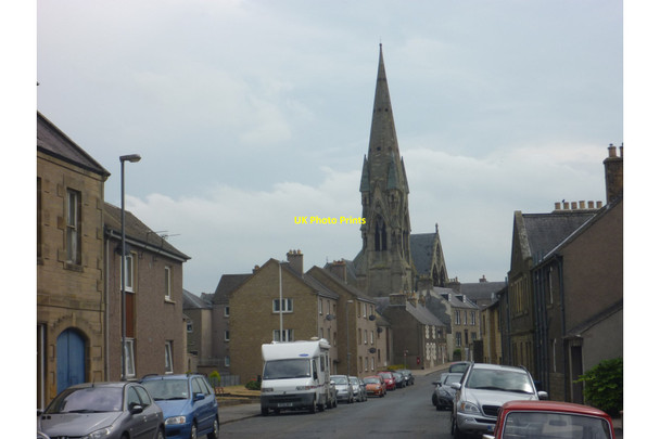 Photo 6"x4" Roxburghshire Townscape : Roxburgh Street, Kelso Kelso c2013
