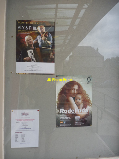 Photo 6"x4" Roxburghshire Townscape : Forthcoming Attractions at Tait Hall, Kelso Kelso c2013