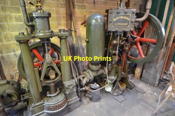 Photo 6"x4" Papplewick Pumping Station - small engines Blidworth Dale c2013