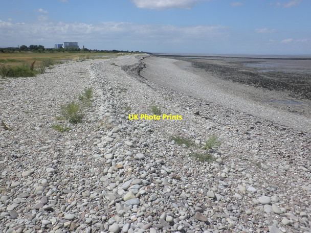 Photo 6"x4" Shingle ridge, on Bridgwater Bay Stolford\/ST2345 c2013