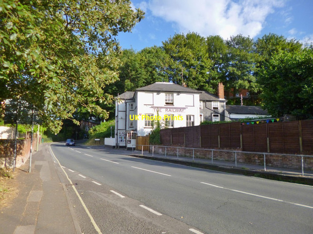 Photo 6"x4" Winchester, The Railway Winchester c2013