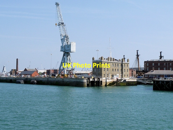 Photo 6"x4" The historic Dockyard, Portsmouth Harbour Portsea c2013