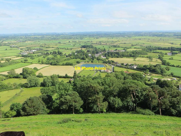 Photo 6"x4" Somerset Levels Glastonbury c2013