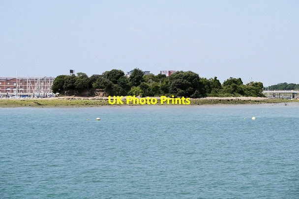 Photo 6"x4" Burrow Island, Portsmouth Harbour Portsea c2013