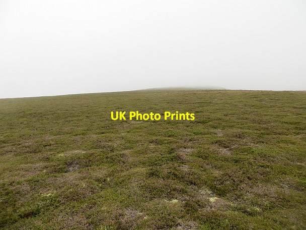 Photo 6"x4" Summit area, Uchd a' Chl\u00c3\u00a0rsair Caochan L\u00f9b c2013