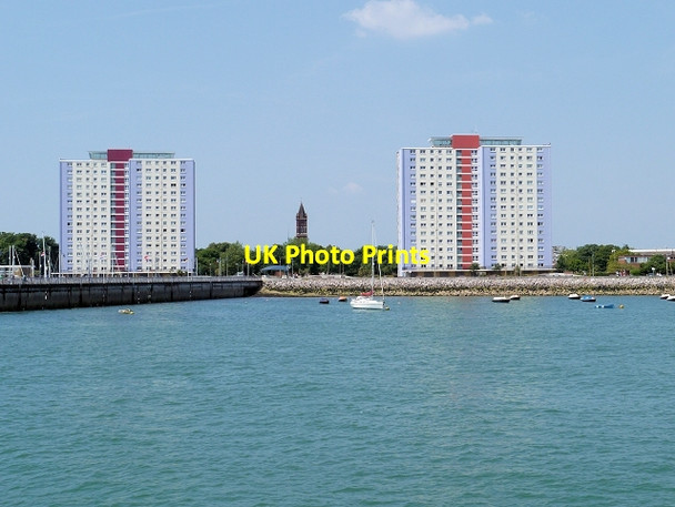 Photo 6"x4" Portsmouth Harbour, Gosport Newtown\/SZ6199 c2013