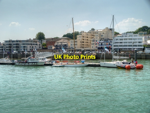 Photo 6"x4" Cowes Harbour Cowes c2013