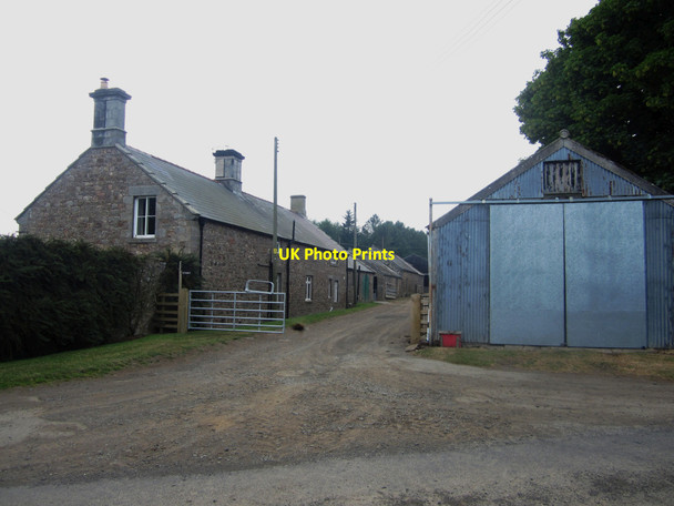 Photo 6"x4" Entrance to Kettleburn farm Detchant c2013