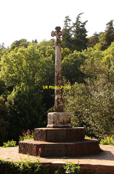 Photo 6"x4" Selworthy war memorial Holnicote c2013