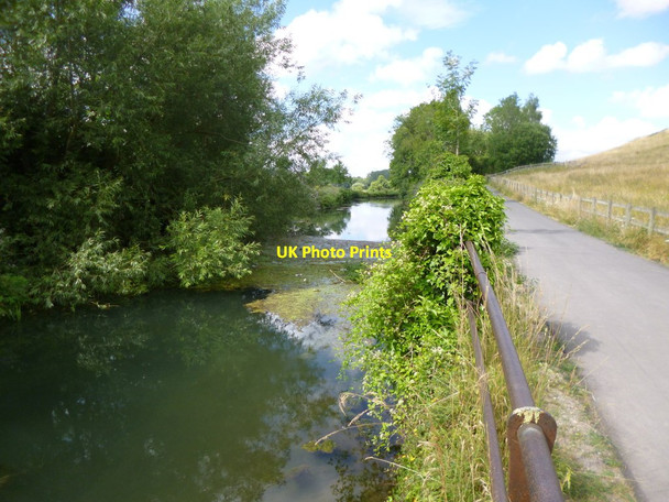Photo 6"x4" Winchester, Itchen Navigation Winchester c2013