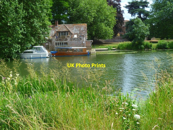 Photo 6"x4" Orange Way after Wiltshire (254) Wallingford c2013
