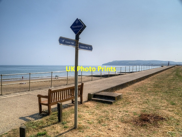 Photo 6"x4" The Coastal Path at Yaverland Sandown c2013