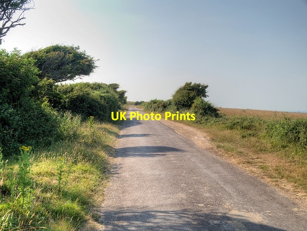 Photo 6"x4" Culver Down Road Yaverland\/SZ6185 c2013
