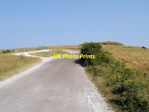 Photo 6"x4" Bembridge Down Hillway c2013