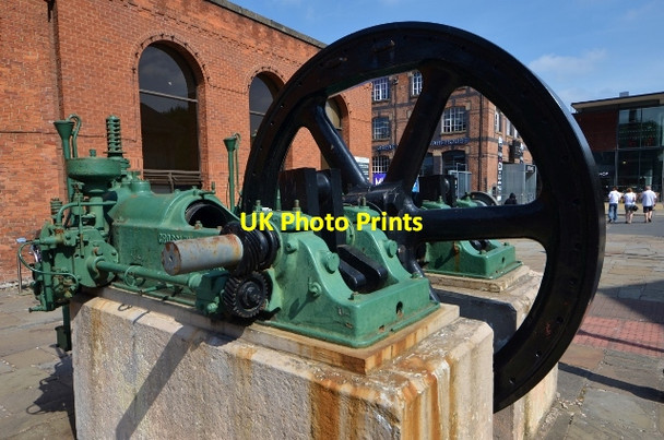 Photo 6"x4" MOSI - Crossley engine Manchester c2013