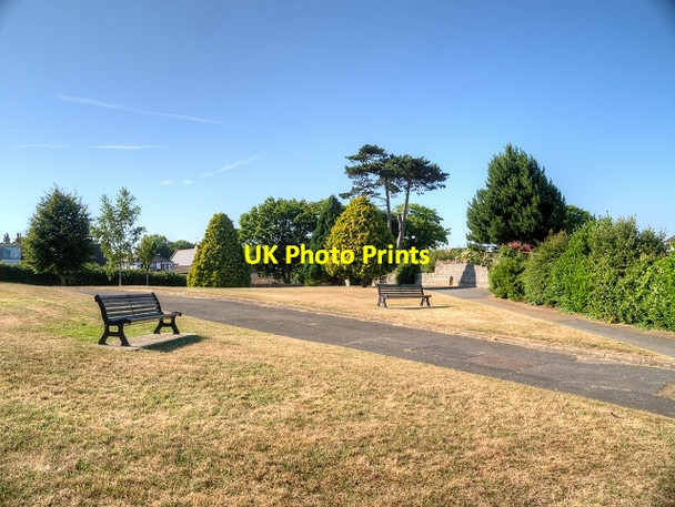 Photo 6"x4" Isle of Wight Coastal Path, Sandown Battery Gardens Sandown c2013