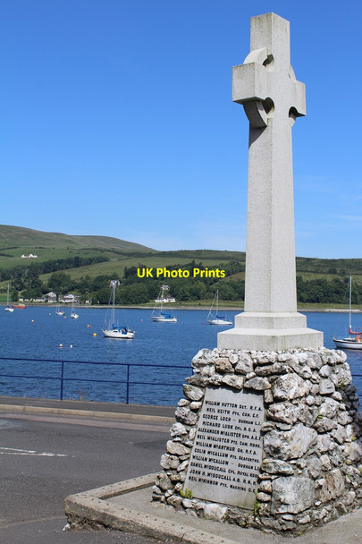 Photo 6"x4" Port Bannatyne War Memorial Port Bannatyne c2013