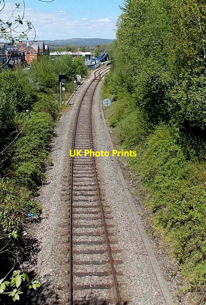 Photo 6"x4" One track into two, Llandrindod Wells Llandrindod Wells\/Llandrindod c2013