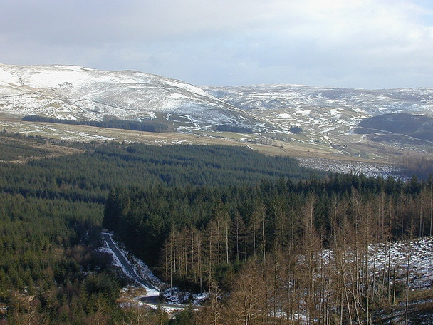 Photo 6"x4" View towards Cwmystwyth Cwmystwyth c2005