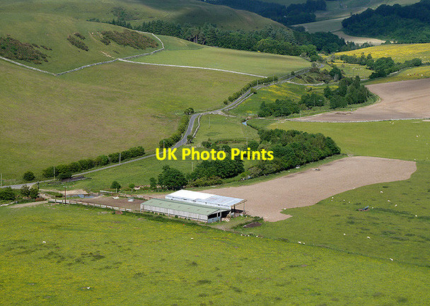 Photo 6"x4" Farmland at Wester Essenside Wester Essenside c2013