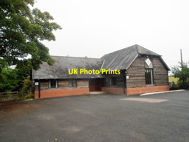 Photo 6"x4" Village Hall, Green Lane, Yarpole Cock Gate c2013