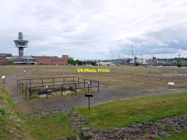 Photo 6"x4" Segedumun Roman Fort from Buddle Street Wallsend c2013