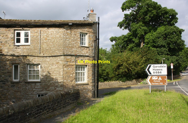 Photo 6"x4" House at junction of A684 and A683 Sedbergh c2013