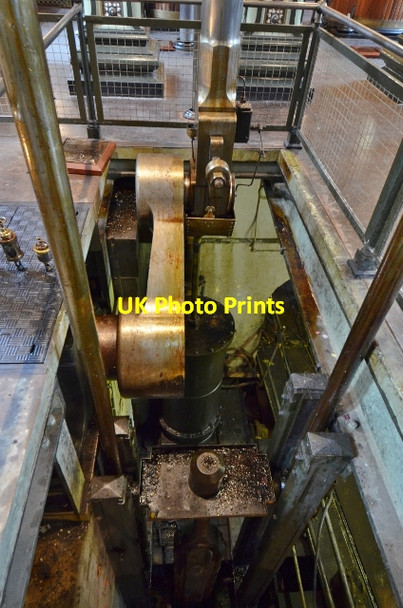 Photo 6"x4" Papplewick Pumping Station - Pump rod Blidworth Dale c2013