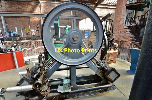 Photo 6"x4" MOSI - John Wood engine Manchester c2013