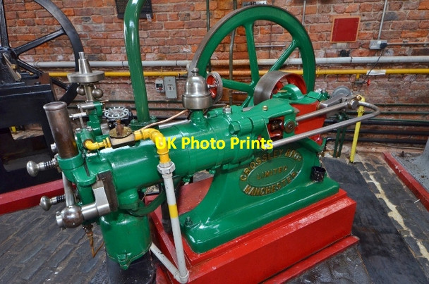 Photo 6"x4" MOSI - Crossley Bros. gas engine Manchester c2013