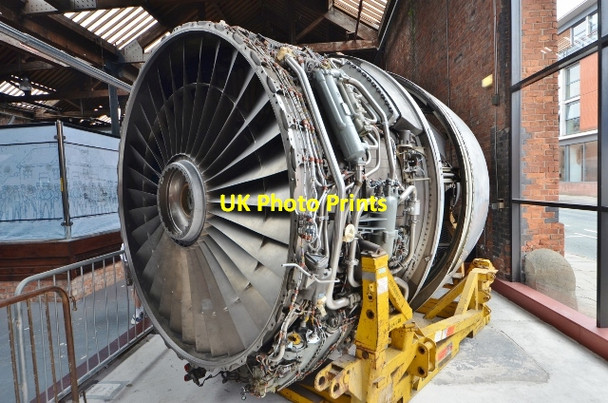 Photo 6"x4" MOSI - RB211 turbofan engine Manchester c2013 P1