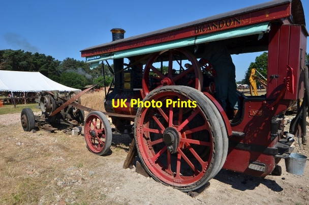Photo 6"x4" Weeting Steam Rally - Traction engine Weeting c2013