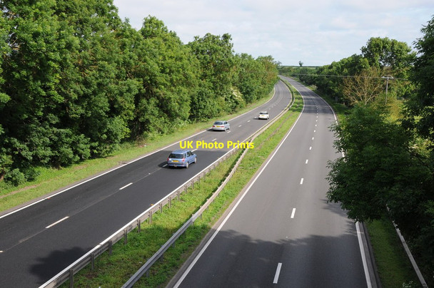 Photo 6"x4" The A1 near Great Casterton Ingthorpe c2013