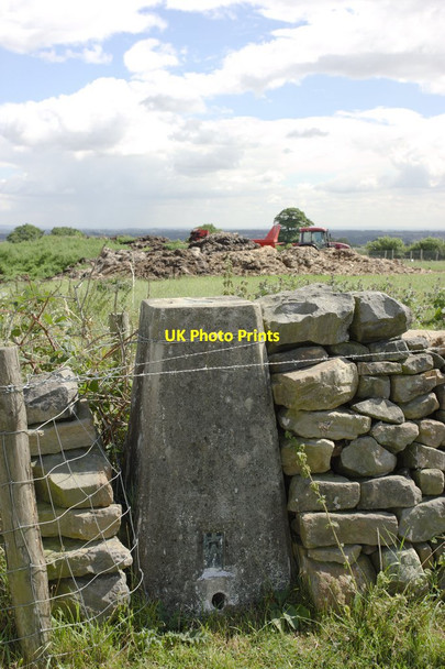 Photo 6"x4" Mount Pleasant Trig Hampsthwaite c2013