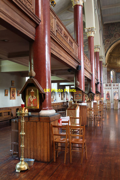 Photo 6"x4" Assumption & All Saints, Ennismore Gardens - North arcade Westminster c2013