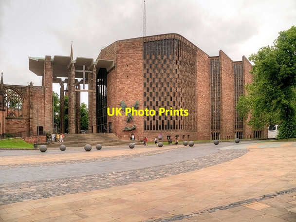 Photo 6"x4" Coventry Cathedral Coventry c2013