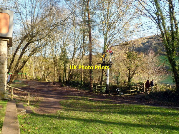 Photo 6"x4" Semaphore signals at The Old Station, Tintern Chapel Hill\/SO5200 c2011