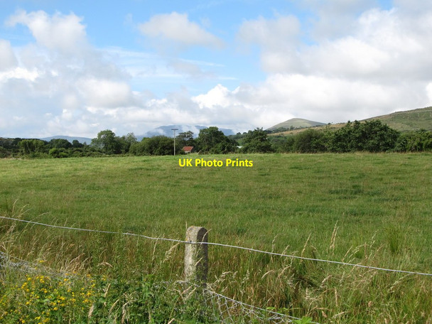 Photo 6"x4" Grazing land west of Tullyframe Road Attical c2013