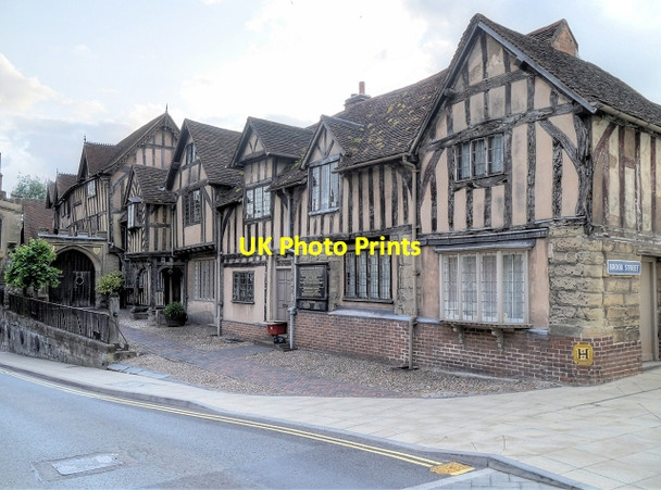 Photo 6"x4" Lord Leycester Hospital Warwick c2013
