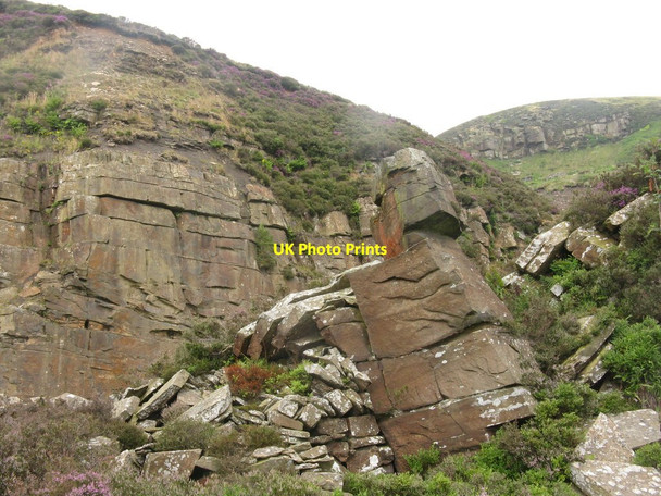 Photo 6"x4" Disused quarry Arrunden c2013