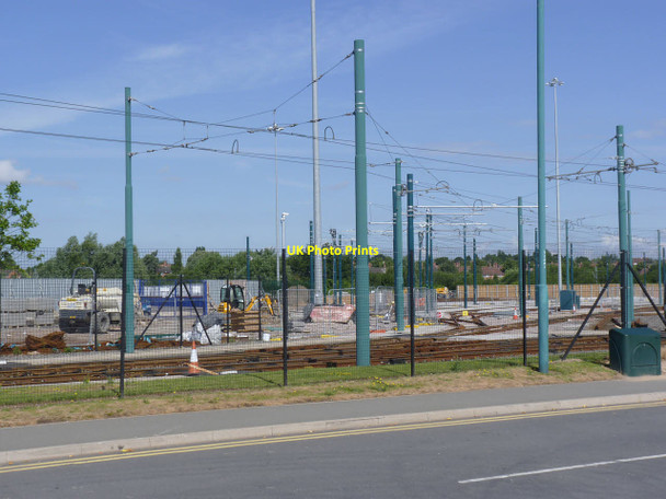 Photo 6"x4" New sidings at Wilkinson Street Tram Depot Nottingham\/SK5641 c2013