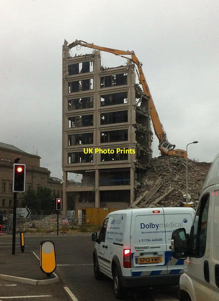 Photo 6"x4" Tayside House Demolition Craigie\/NO4231 c2013