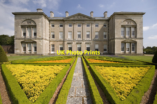 Photo 6"x4" Sledmere House and parterre Sledmere c2013