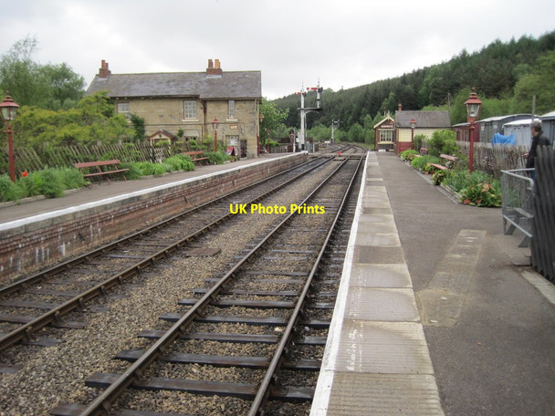 Photo 6"x4" Levisham railway station, Yorkshire Newton-on-Rawcliffe c2010