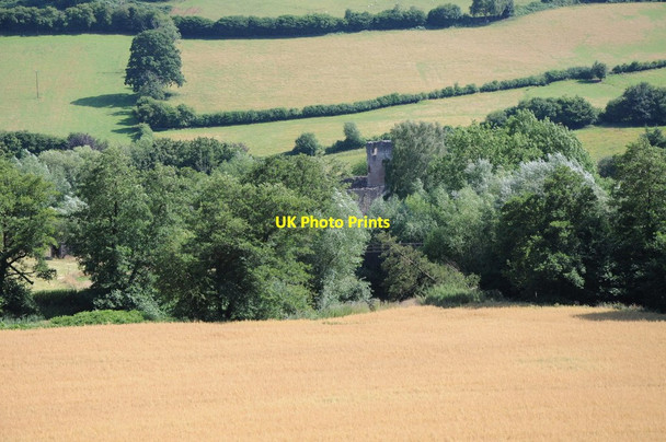 Photo 6"x4" View to Skenfrith Castle Skenfrith c2013