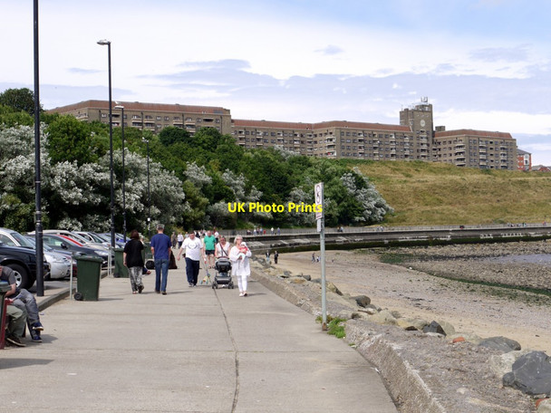 Photo 6"x4" North Groyne Promenade, North Shields Tynemouth c2013